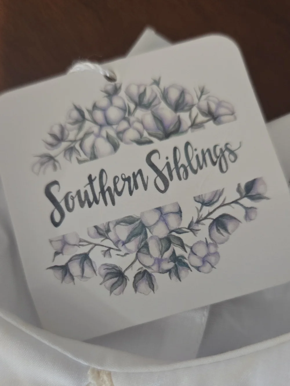 Southern Siblings Heirloom Button On Romper Short Set 18m